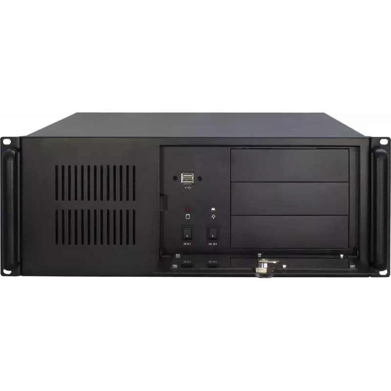 Servera korpuss Inter-Tech IPC 4U-4088-S Rack Melns