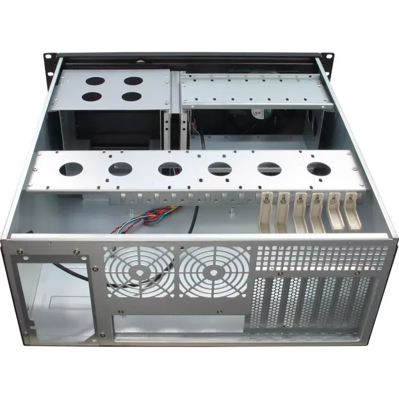Servera korpuss Inter-Tech IPC 4U-4088-S Rack Melns