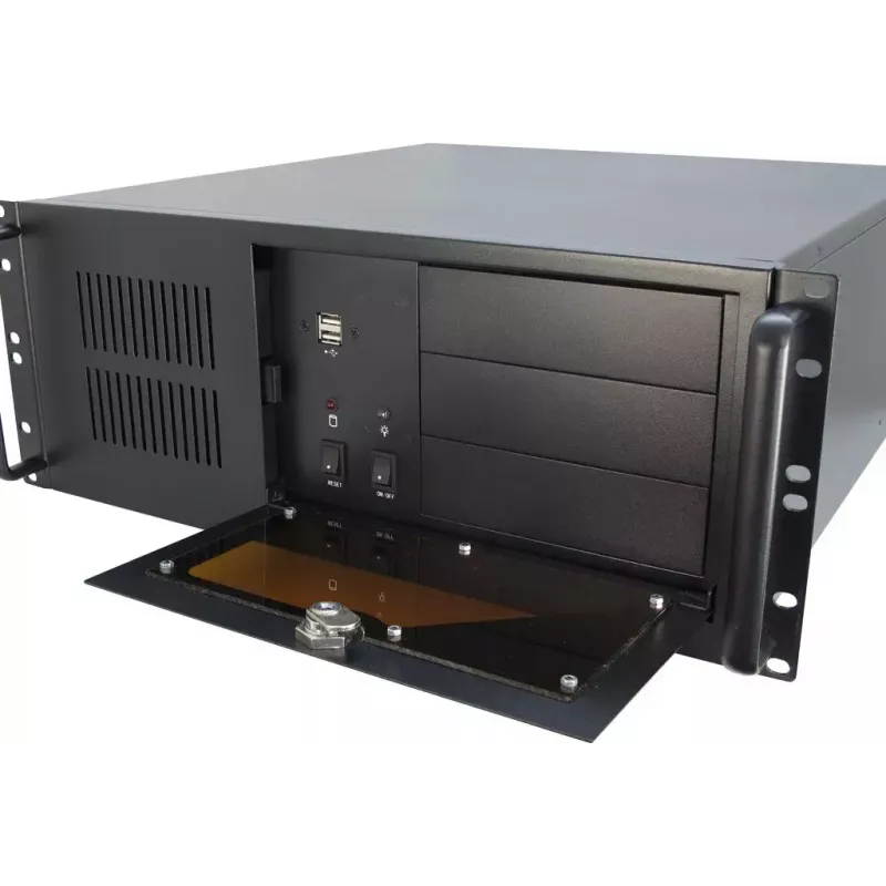 Servera korpuss Inter-Tech IPC 4U-4088-S Rack Melns