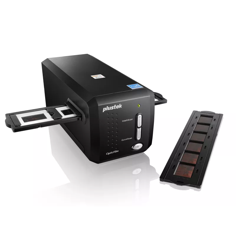 Plustek OpticFilm 8200i SE Filmu/slaidu skeneris 7200 x 7200 DPI Melns