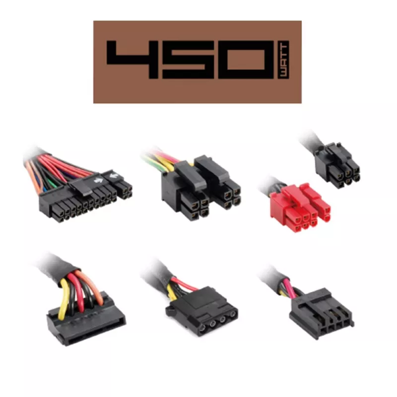 Barošanas bloks Sharkoon SilentStorm SFX Bronze 450 W