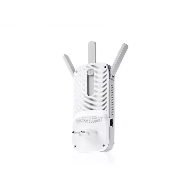 TP-LINK RE450 Wi-Fi diapazona paplašinātājs, 802.11ac, 2,4 GHz/5 GHz, 450+1300 Mbit/s, 10/100/1000 Mbit/s, Ethernet LAN (RJ-45) ports 1, antennas tips: 3x ārējās