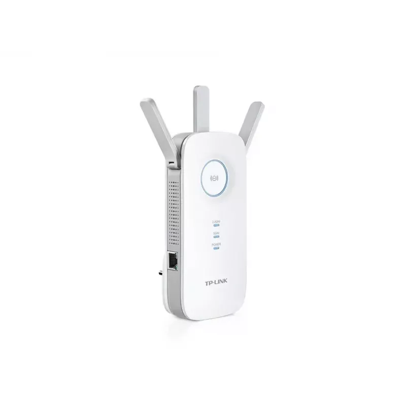 TP-LINK RE450 Wi-Fi diapazona paplašinātājs, 802.11ac, 2,4 GHz/5 GHz, 450+1300 Mbit/s, 10/100/1000 Mbit/s, Ethernet LAN (RJ-45) ports 1, antennas tips: 3x ārējās