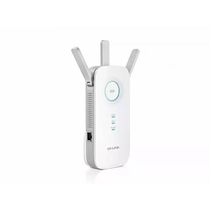 TP-LINK RE450 Wi-Fi diapazona paplašinātājs, 802.11ac, 2,4 GHz/5 GHz, 450+1300 Mbit/s, 10/100/1000 Mbit/s, Ethernet LAN (RJ-45) ports 1, antennas tips: 3x ārējās