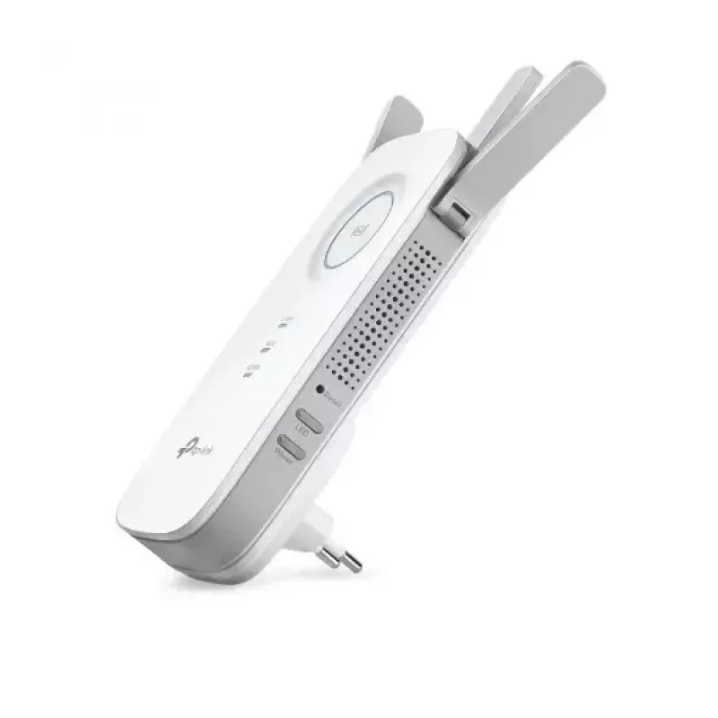 TP-LINK RE450 Wi-Fi diapazona paplašinātājs, 802.11ac, 2,4 GHz/5 GHz, 450+1300 Mbit/s, 10/100/1000 Mbit/s, Ethernet LAN (RJ-45) ports 1, antennas tips: 3x ārējās