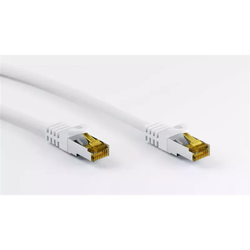 Tīkla kabelis Goobay RJ45 patch vads CAT 6A S/FTP 2 m balts