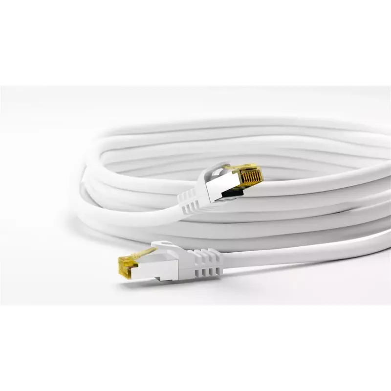 Tīkla kabelis Goobay RJ45 patch vads CAT 6A S/FTP 2 m balts