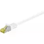 Tīkla kabelis Goobay RJ45 patch vads CAT 6A S/FTP 2 m balts
