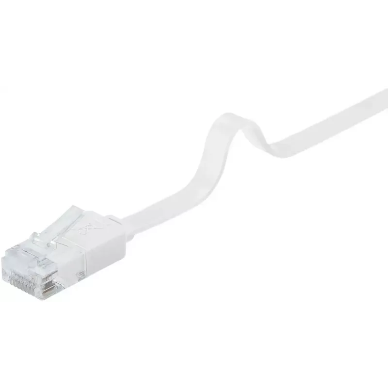 Goobay 95155 tīkla kabelis Cat6 U/UTP (UTP) balts, 7 m, RJ-45 ar zeltītiem kontaktiem