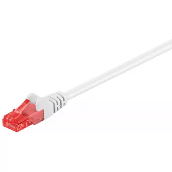 Tīkla kabelis Goobay CAT 6 komutācijas kabelis RJ-45 Cat6 3m balta