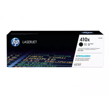 HP 410X augstas ražības melna oriģinālā LaserJet tonera kasetne