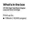 HP 410X augstas ražības melna oriģinālā LaserJet tonera kasetne
