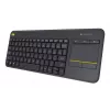 Bezvadu skārienjutīgā tastatūra Logitech K400 Plus