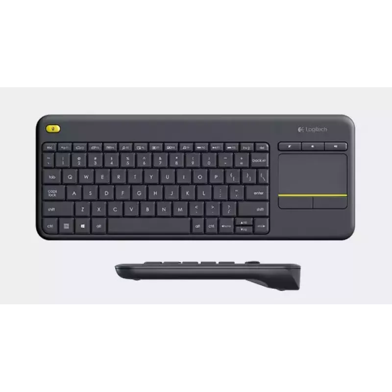 Bezvadu skārienjutīgā tastatūra Logitech K400 Plus
