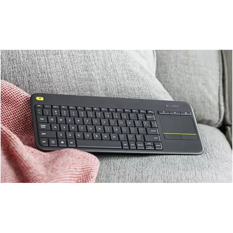 Bezvadu skārienjutīgā tastatūra Logitech K400 Plus
