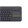 Bezvadu skārienjutīgā tastatūra Logitech K400 Plus