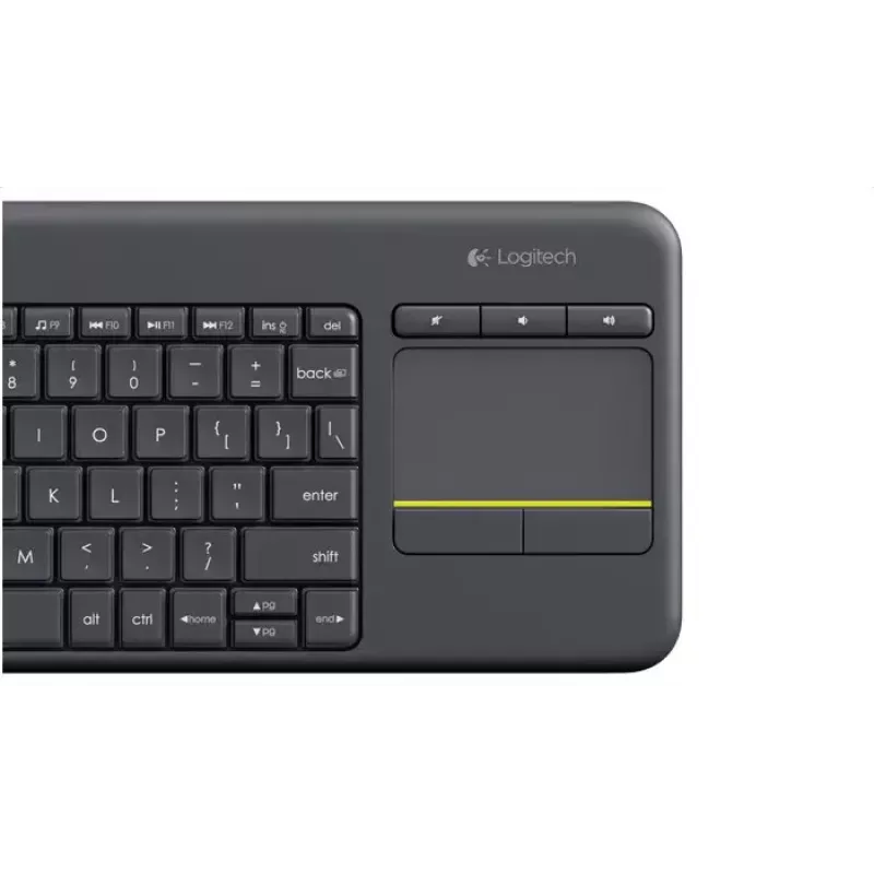 Bezvadu skārienjutīgā tastatūra Logitech K400 Plus