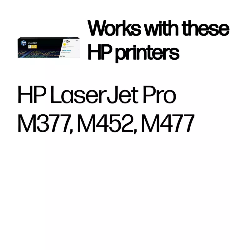 Toneru kasetne HP CF412A M452DN 2300 lapas Dzeltena