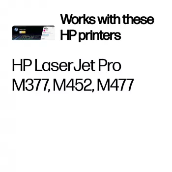 Tonera kasetne HP Magenta 410A CF413A 2300 lapas