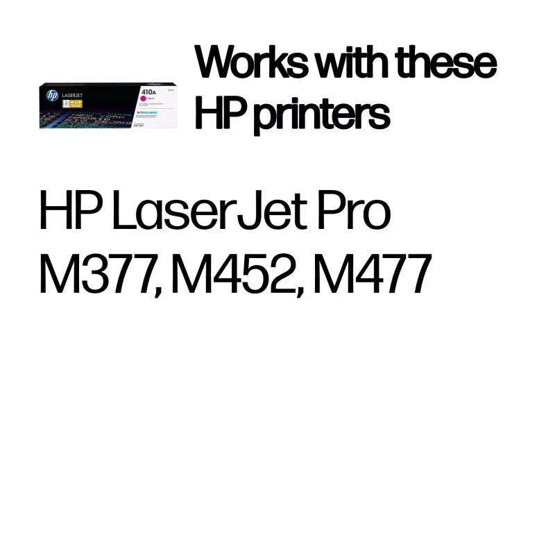 Tonera kasetne HP Magenta 410A CF413A 2300 lapas