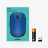 Logitech M171 pele RF bezvadu optiskā 1000 DPI, zila