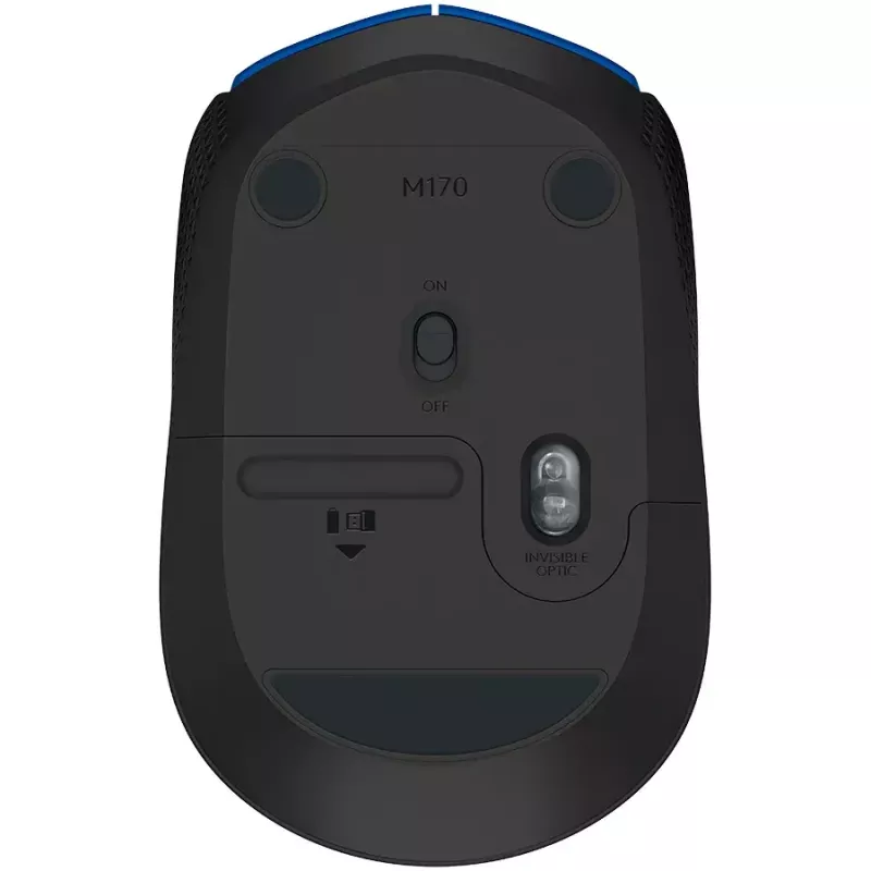Logitech M171 pele RF bezvadu optiskā 1000 DPI, zila