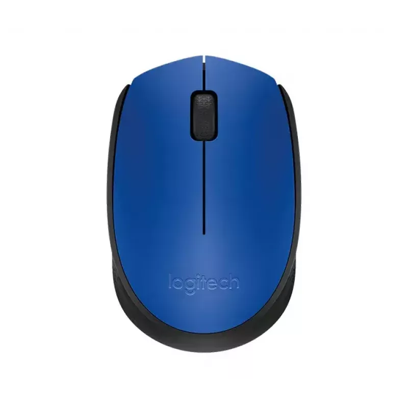 Logitech M171 pele RF bezvadu optiskā 1000 DPI, zila