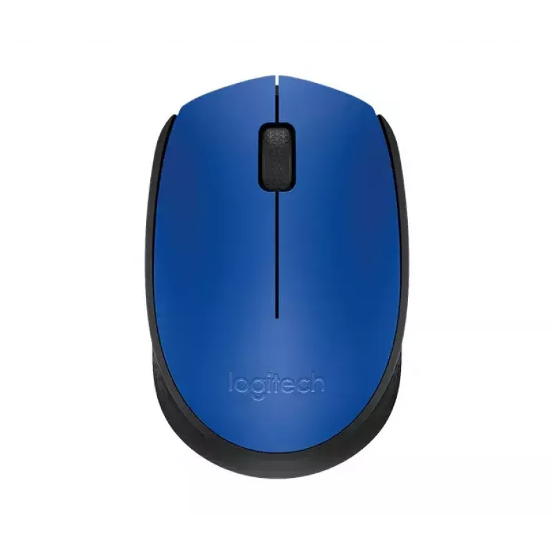 Logitech M171 pele RF bezvadu optiskā 1000 DPI, zila
