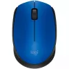 Logitech M171 pele RF bezvadu optiskā 1000 DPI, zila