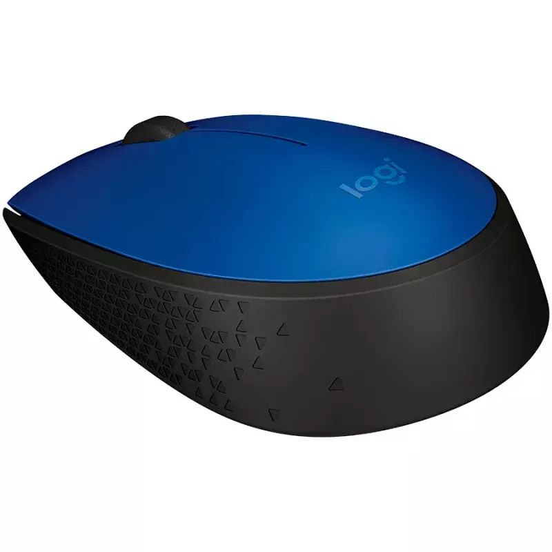 Logitech M171 pele RF bezvadu optiskā 1000 DPI, zila