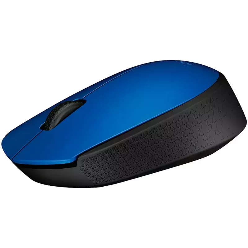 Logitech M171 pele RF bezvadu optiskā 1000 DPI, zila