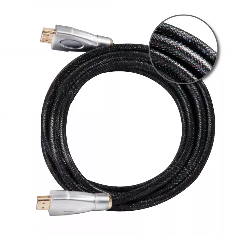CLUB3D HDMI 2.0 kabelis 3m UHD 4K/60Hz 18Gbps sertificēts Premium High Speed