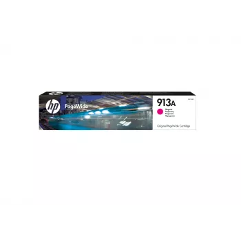 HP 913A Magenta Oriģinālā PageWide kasetne, Magenta, 1 gab., 3000 lappuses