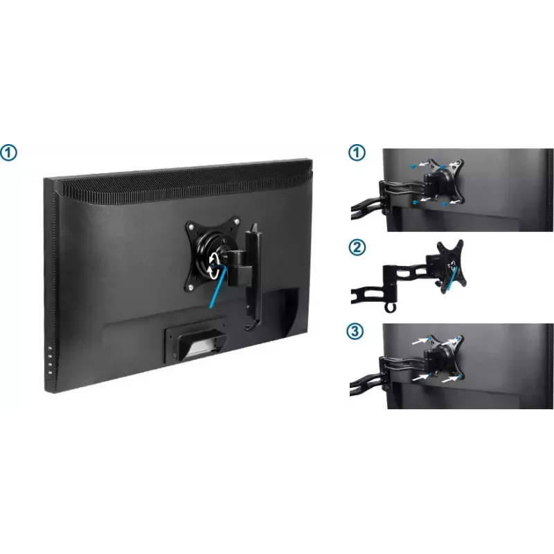ARCTIC W1A - Monitora sienas stiprinājums