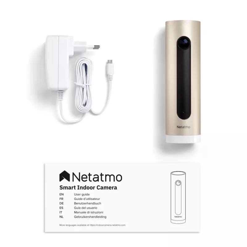 Netatmo Welcome IP drošības kamera iekštelpām 1920 x 1080 pikseļi Galda