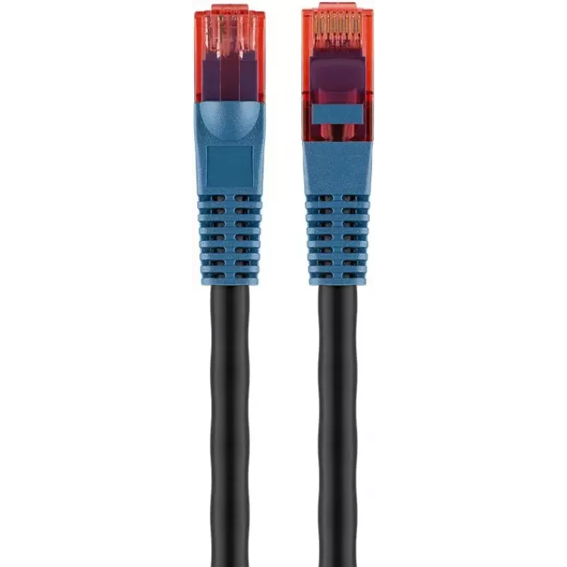 Tīkla kabelis Goobay 94392 RJ-45 Cat6 20 m Melns