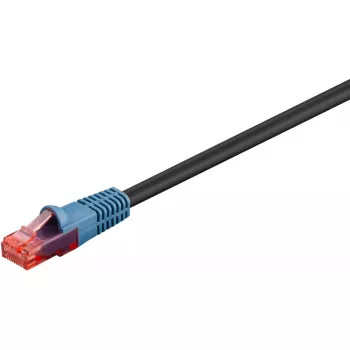 Tīkla kabelis Goobay 94397 RJ-45 Cat6 75 m melns