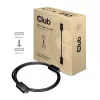CLUB3D USB Gen2 Type C Video 4K60Hz, Dati 10Gbps un 100W uzlāde 1 metrs M/F