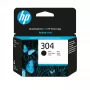 HP 304 melna oriģinālā tintes kasetne, melna, 1 gab., 120 lappuses