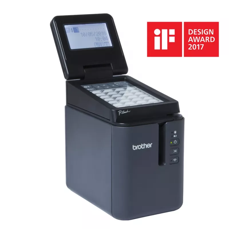 Brother PT-P950NW etiķešu printeris, termopārnese, 360 x 360 DPI, 60 mm/s, vadu un bezvadu Ethernet LAN, TZe, Wi-Fi