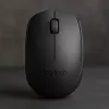 Bezvadu optiskā pele Logitech B170 RF, abpusēja, 3 pogas, melna, 10 m darbības rādiuss, līdz 12 mēnešiem akumulatora darbības laiks