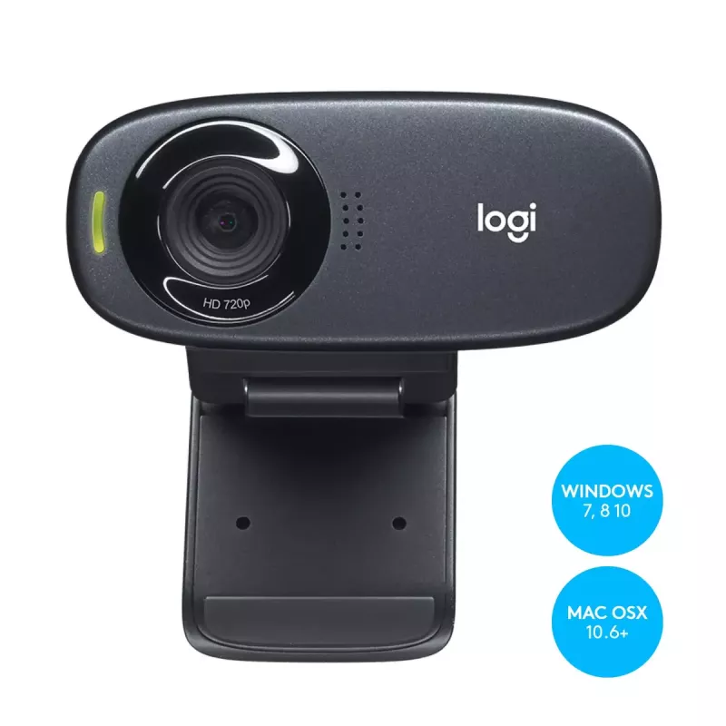 LOGITECH HD tīmekļa kamera C310 - tīmekļa kamera - krāsu - 1280 x 720 - audio - USB 2.0