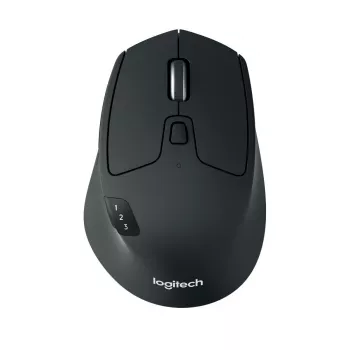 LOGITECH M720 Triathlon Multi Device Wireless Mouse - Melns