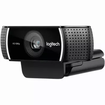 Logitech C922 1920 x 1080 pikseļi USB Melna tīmekļa kamera