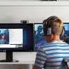 Logitech C922 1920 x 1080 pikseļi USB Melna tīmekļa kamera