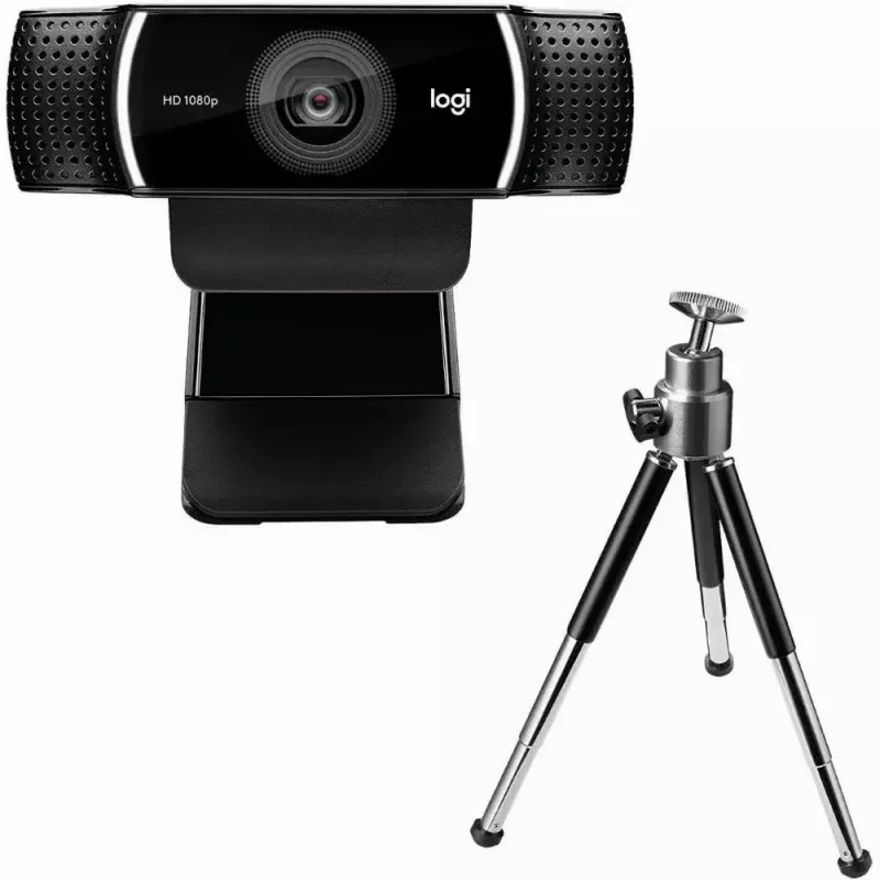 Logitech C922 1920 x 1080 pikseļi USB Melna tīmekļa kamera