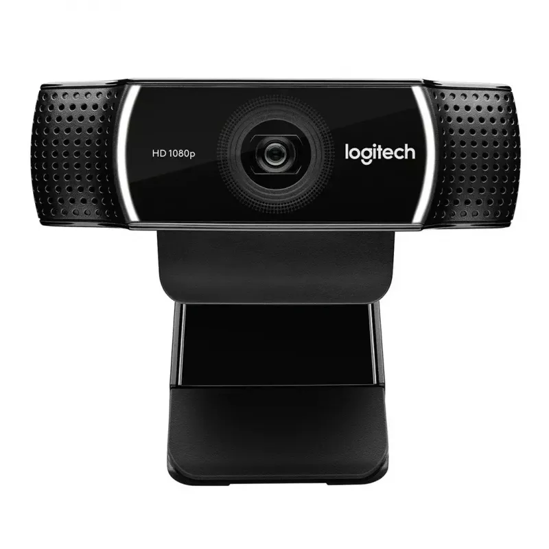 Logitech C922 1920 x 1080 pikseļi USB Melna tīmekļa kamera