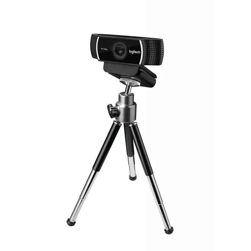 Logitech C922 1920 x 1080 pikseļi USB Melna tīmekļa kamera