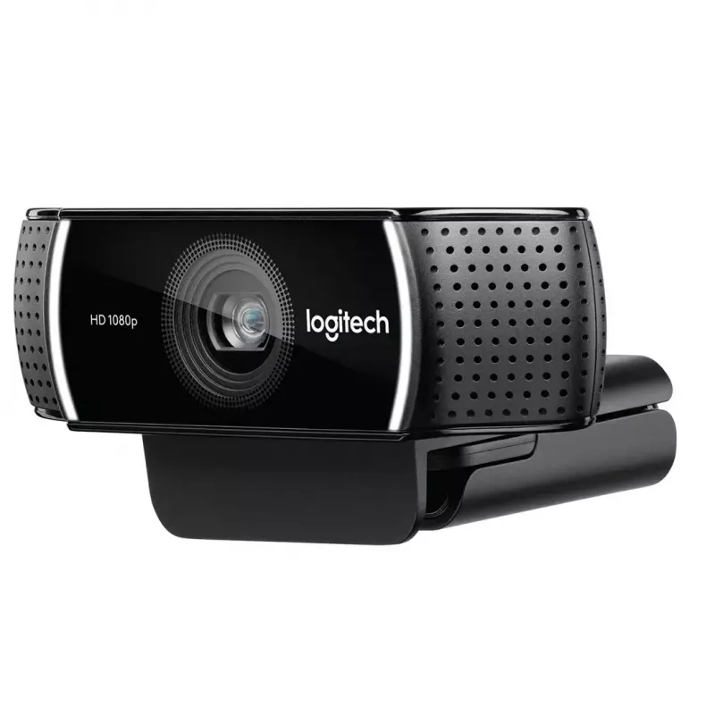 Logitech C922 1920 x 1080 pikseļi USB Melna tīmekļa kamera