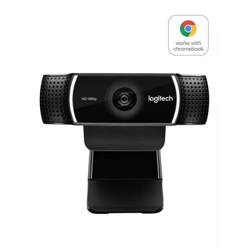 Logitech C922 1920 x 1080 pikseļi USB Melna tīmekļa kamera